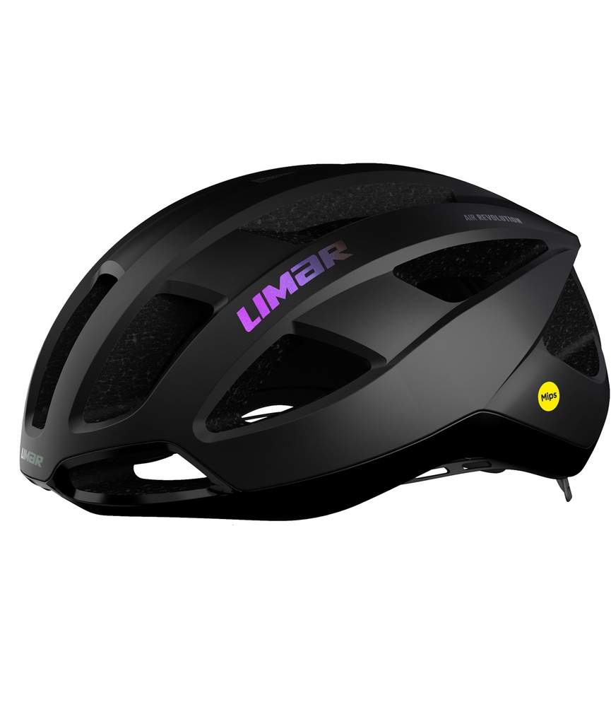 AIR STRATOS MIPS nero opaco iridescente M (53/57)
