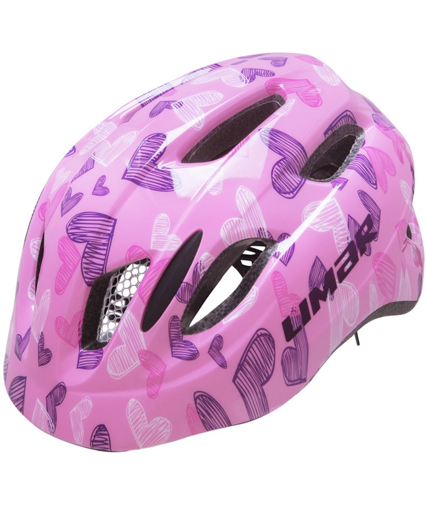 [HCKIDSCE8ZS] LIMAR KID PRO S rosa graffiti cuori S (46/52)