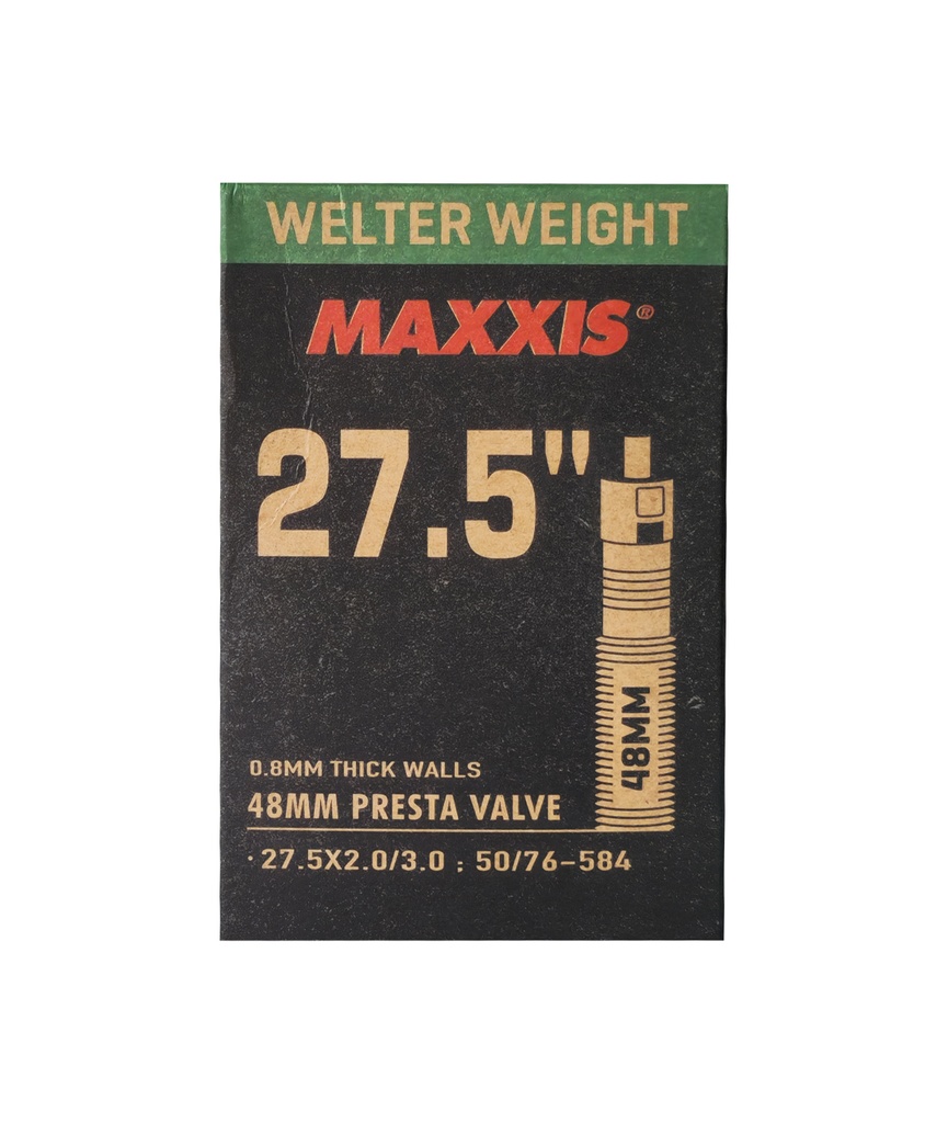 MAXXIS Camera d'aria 27,5x250-300 presta 48mm smontabile Welter Weight