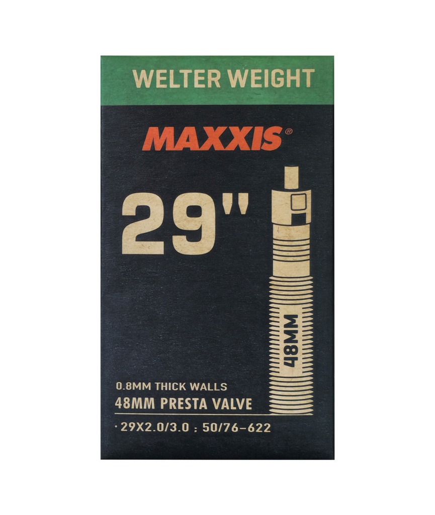 [IB00140800] MAXXIS Camera d'aria 29x200/300 presta 48mm smontabile Welter Weight
