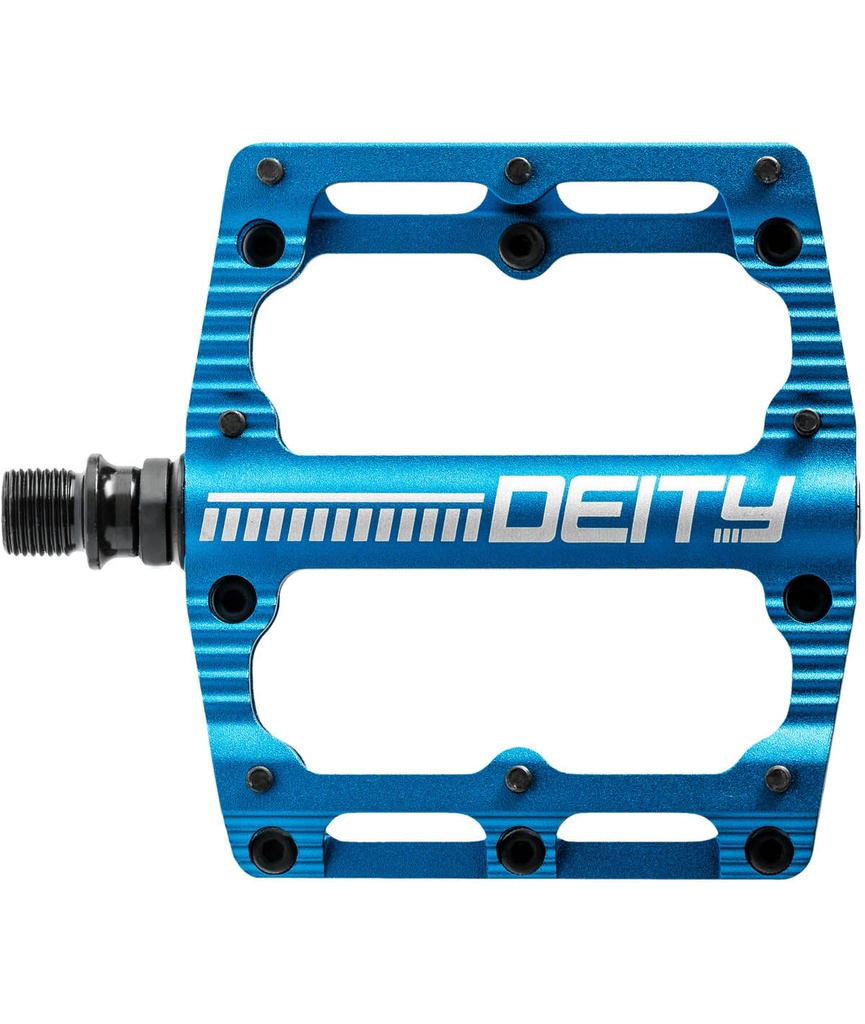 DEITY Pedali Black Kat blu