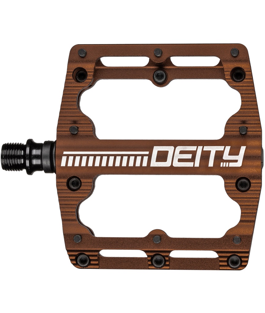 DEITY Pedali Black Kat bronzo