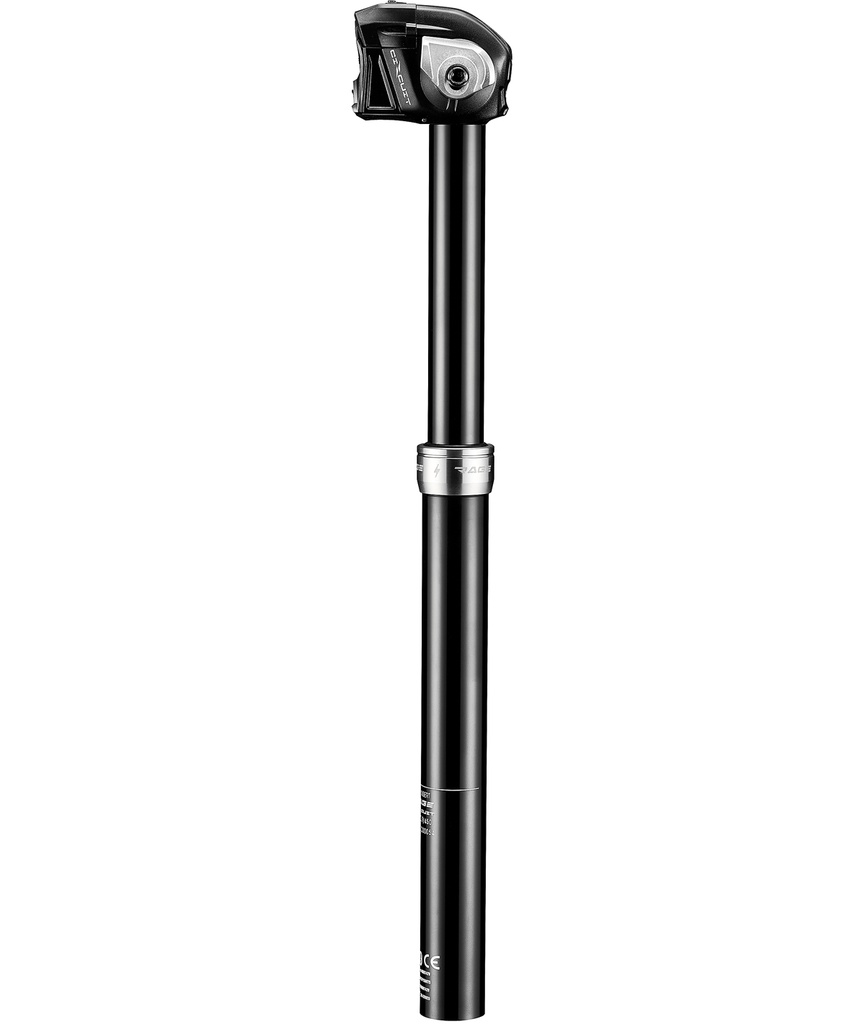 Reggisella telescopico KS Rage Circuit 31,6 x 450 x 150mm con batteria, caricabatteria e comando remoto