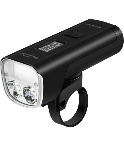 [MSATY2500S] Fanalino anteriore a led bianco Allty 2500S USB-C con telecomando