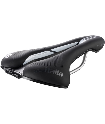 [SI017BSFESN] SELLE ITALIA Flite Boost SuperFlow Endurance S telaio in TI 316 fibra-tek nera