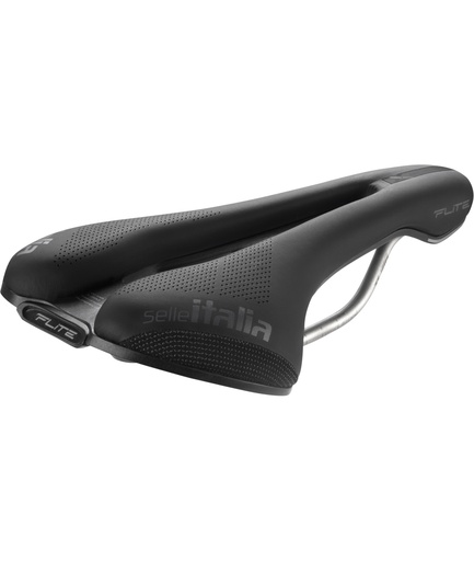 [SI017BXCSFSNN] SELLE ITALIA Sella Flite Boost X-Cross Superflow S telaio in TI 316 fibra-tek nera