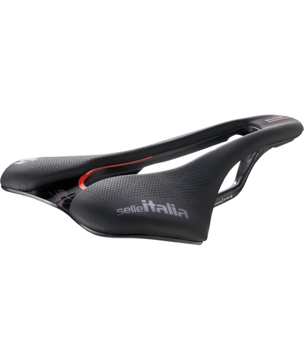 [SI04121BCSFSN] SELLE ITALIA SLR Boost Kit Carbonio Superflow S telaio in carbon fibra-tek nera