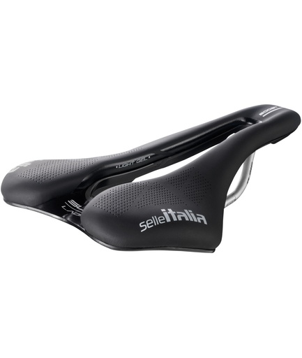 [SI041LABSFSN] SELLE ITALIA SLR Boost Lady SuperFlow S telaio in TI 316 fibra-tek nera