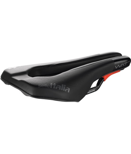 [SI070CSFN] SELLE ITALIA WATT Kit Carbonio SuperFlow telaio in carbon/keramic fibra-tek nera