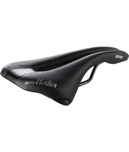 [SI0808SFETMLN] SELLE ITALIA Novus SuperFlow Endurance TM L telaio in manganese duro-tek nera
