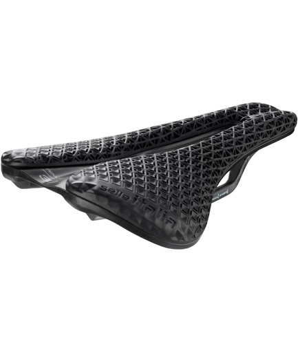 [SI080EB3DCSFLN] SELLE ITALIA Sella Novus Evo Boost 3D SuperFlow L telaio in carbonio nera
