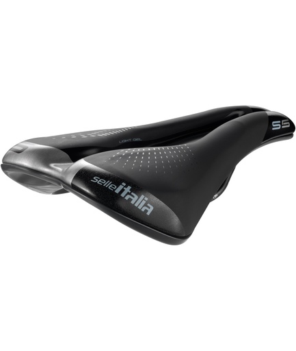 [SI0945LASFLN] SELLE ITALIA S 5 Lady SuperFlow L telaio in FeC alloy soft-tek nera