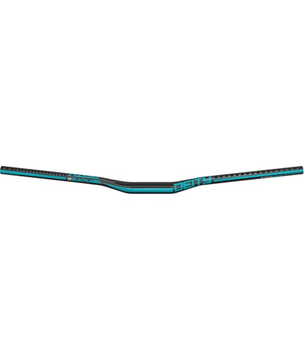 [DEBLK15TQ] Piega manubrio Blacklabel Ø31.8x800mm rise 15mm turchese