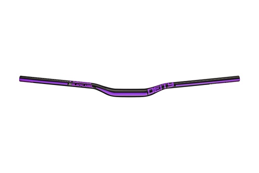 [DEBLK25PU] Piega manubrio Blacklabel Ø31.8x800mm rise 25mm viola