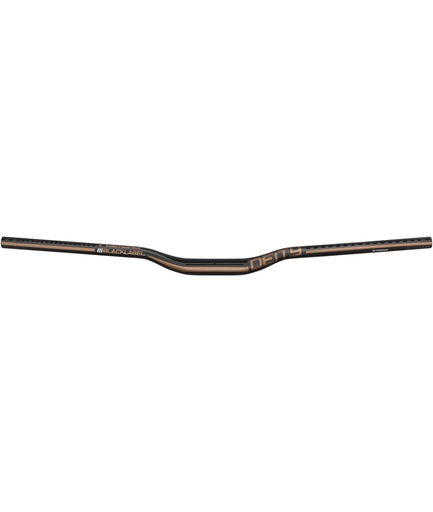 [DEBLKBZ] Piega manubrio Blacklabel Ø31.8x800mm rise 25mm bronzo