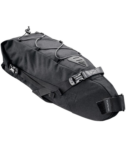 [TKTBPBL2B] Borsa sottosella BackLoader (10 L) impermeabile con cinturini in velcro nera