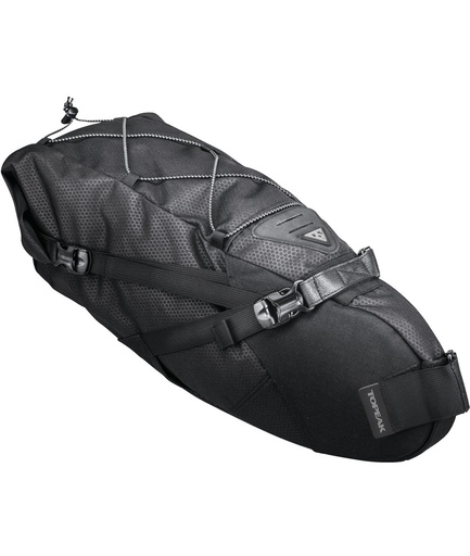 [TKTBPBL3B] Borsa sottosella BackLoader (15 L) impermeabile con cinturini in velcro nera