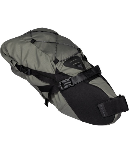 [TKTBPBL3G] Borsa sottosella BackLoader (15 L) impermeabile con cinturini in velcro verde
