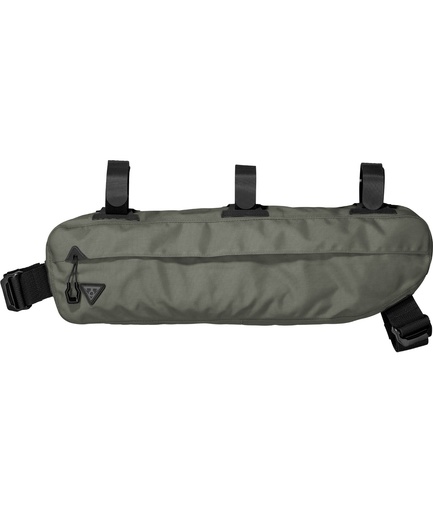 [TKTBPML5G] Borsa tubo orizzontale (sotto) MidLoader (4,5 L) con cinturini in velcro verde