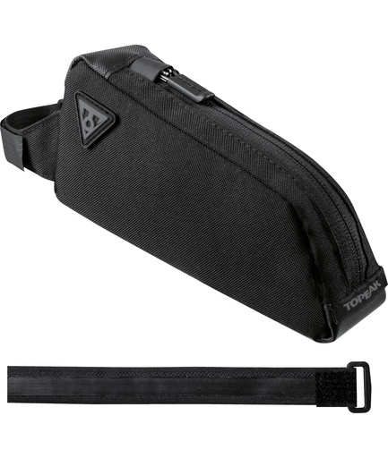[TKTC2313B] Borsello tubo orizzontale (sopra) Fastfuel Bag Bolt-on (0,5 L) nero con cinturini in velcro