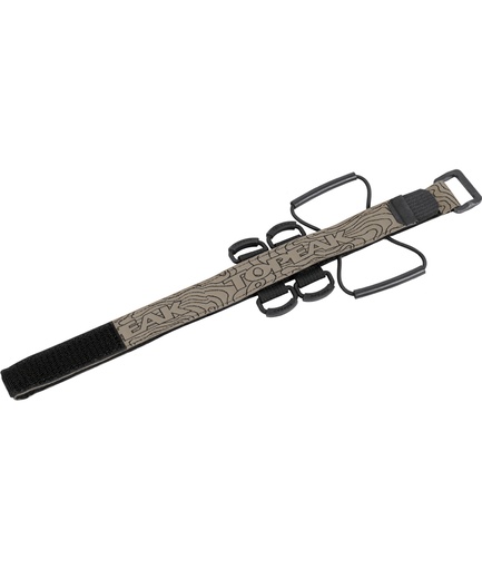 [TKTC2316B] Cinturino in velcro Elementa Strap marrone taglia M