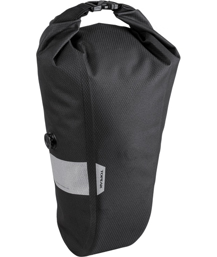[TKTC3703B] Borsa laterale anteriore QR Fork Drybag (5,8L) impermeabile nera con sistema Quickclick