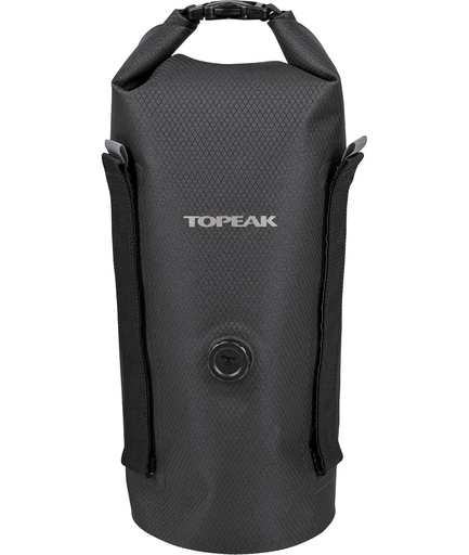 [TKTC3705B] Borsa laterale anteriore Fork Drybag (4,0l) impermeabile nera compatibile per supporto Versacage