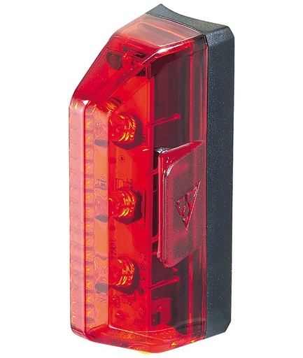 [TKTMS068] Stock Fanalino posteriore a led rosso RedLite Aero con batterie 3 led