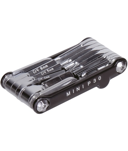 [TKTT2583B] TOPEAK Chiave multiuso Mini PT30 (30 funzioni) nera con custodia