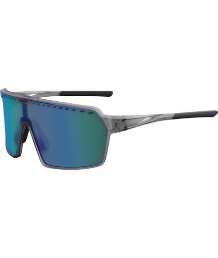 [EHORUSCEAZ] LIMAR Occhiali HORUS nero titanio trasparente/acqua marina