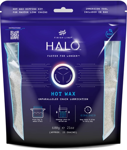 [FIN0015] Lubrificante ceramico granulare Halo Wax busta da 600gr