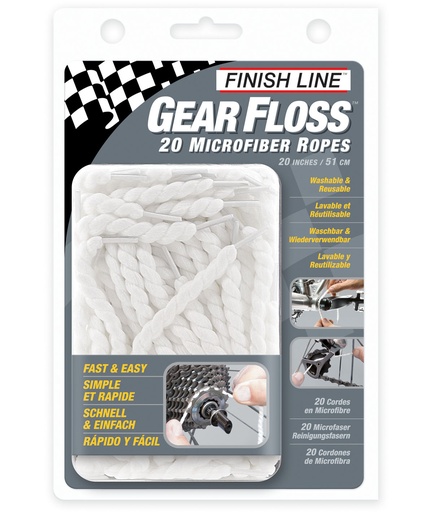 [FIN124] Kit di 20 spaghi in microfibra Gear FlossT