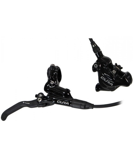 [FOFD94175FU] Kit freno a disco idraulico Cura Flat Mount anteriore/posteriore nero