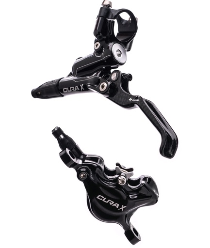 [FOFD94175XU] Kit freno a disco idraulico Cura X anteriore/posteriore nero