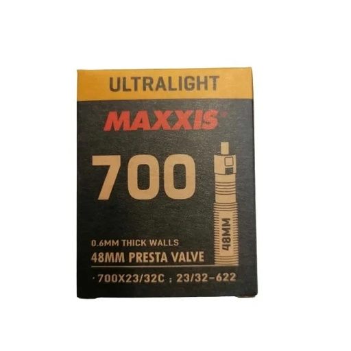 [IB00100000] Camera d'aria 700x23/32c presta 48mm smontabile Ultralight