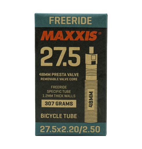 [IB75109100] MAXXIS Camera d'aria 27,5x220-250 presta 48mm smontabile Freeride