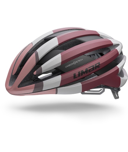 [LCAIRCE91L] LIMAR AIR PRO 80s grigio opaco/rosso bordeaux L (57/61)